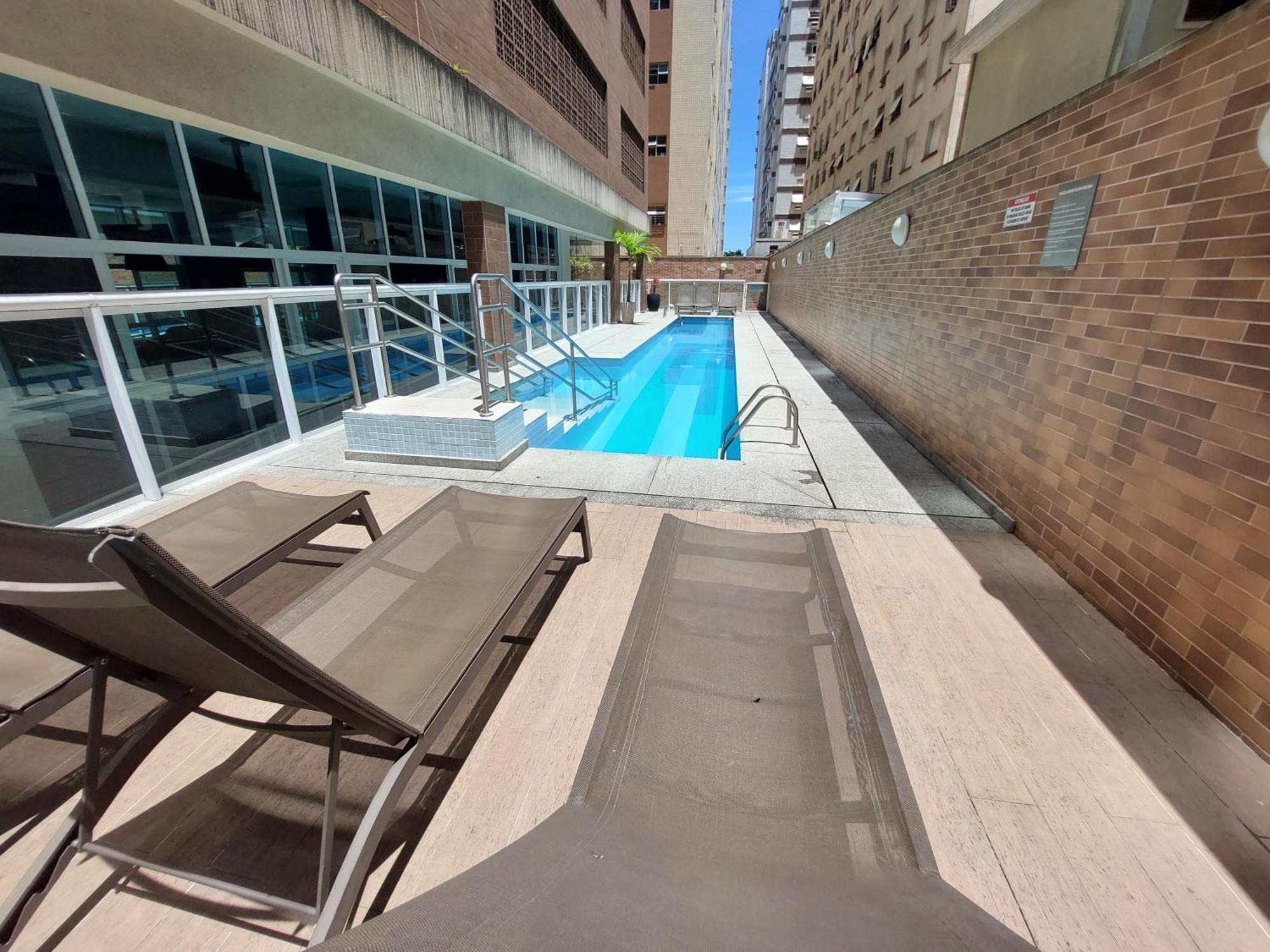 Book Santos Estanconfor 905 Charmoso Ap Executivo Quadra Praia Exterior foto